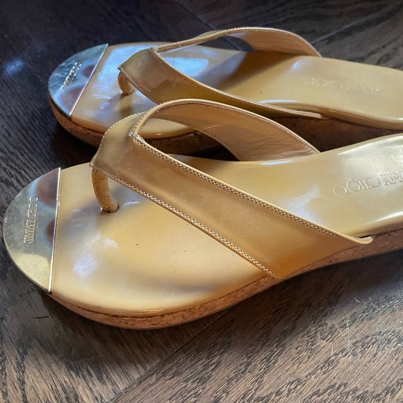 Jimmy Choo Flip Flop Sandals - Picture 1 of 1